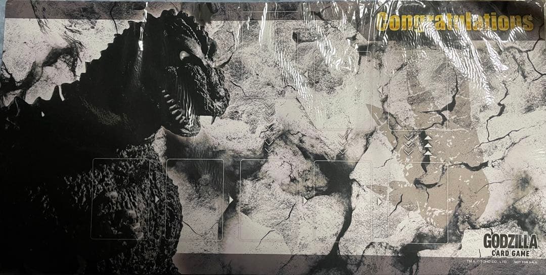 ゴジカップ　プレイマット　怪獣王ゴジラ
