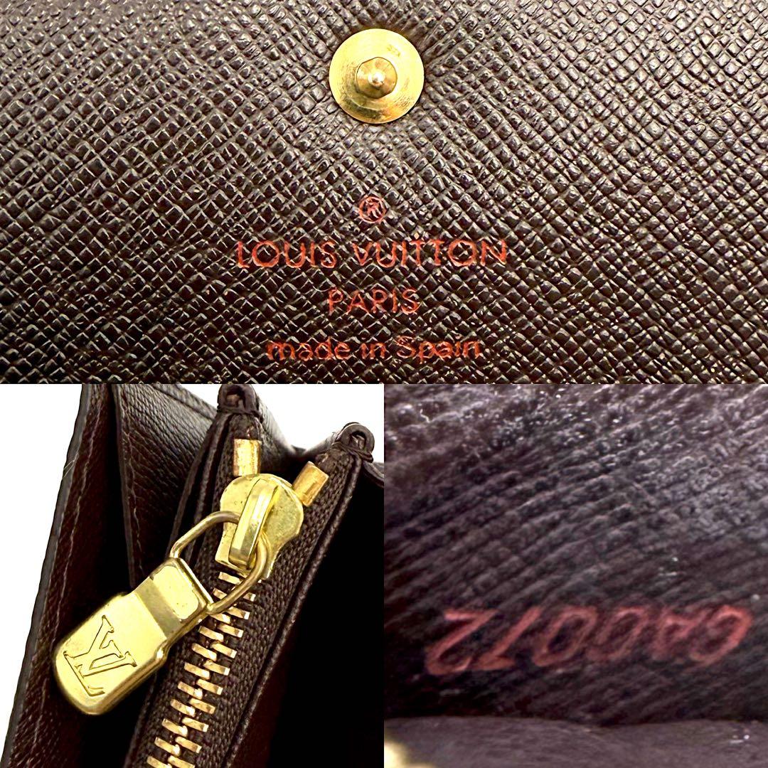 ルイヴィトン ポルトモネクレディ ポルトフォイユサラ ダミエ財布