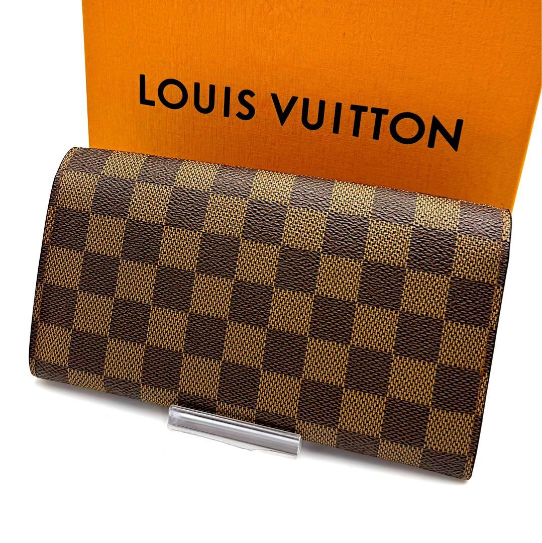 ルイヴィトン ポルトモネクレディ ポルトフォイユサラ ダミエ財布