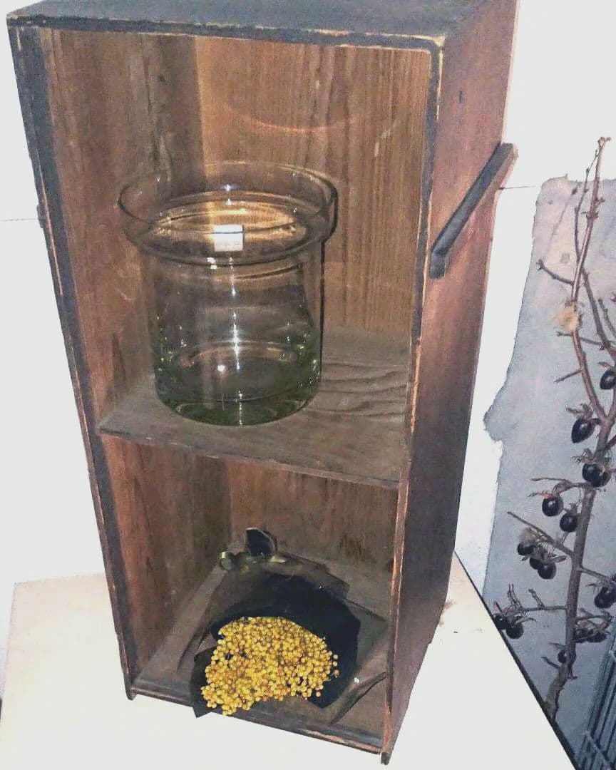 アンティーク棚 レトロ木製棚