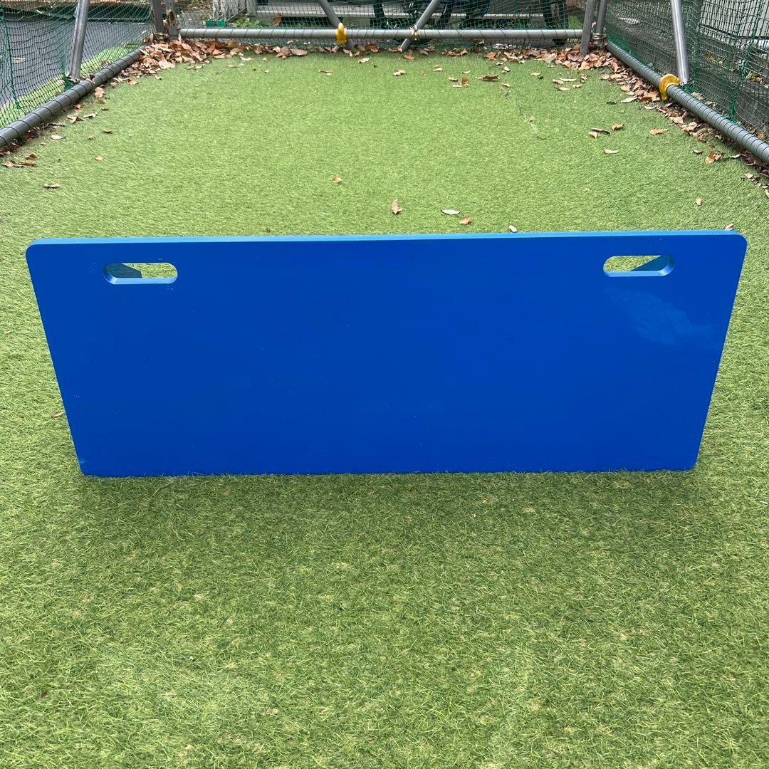 サッカー練習用リバウンドボード壁打ちリバウンダー　サッカー青ブルーリターンボード