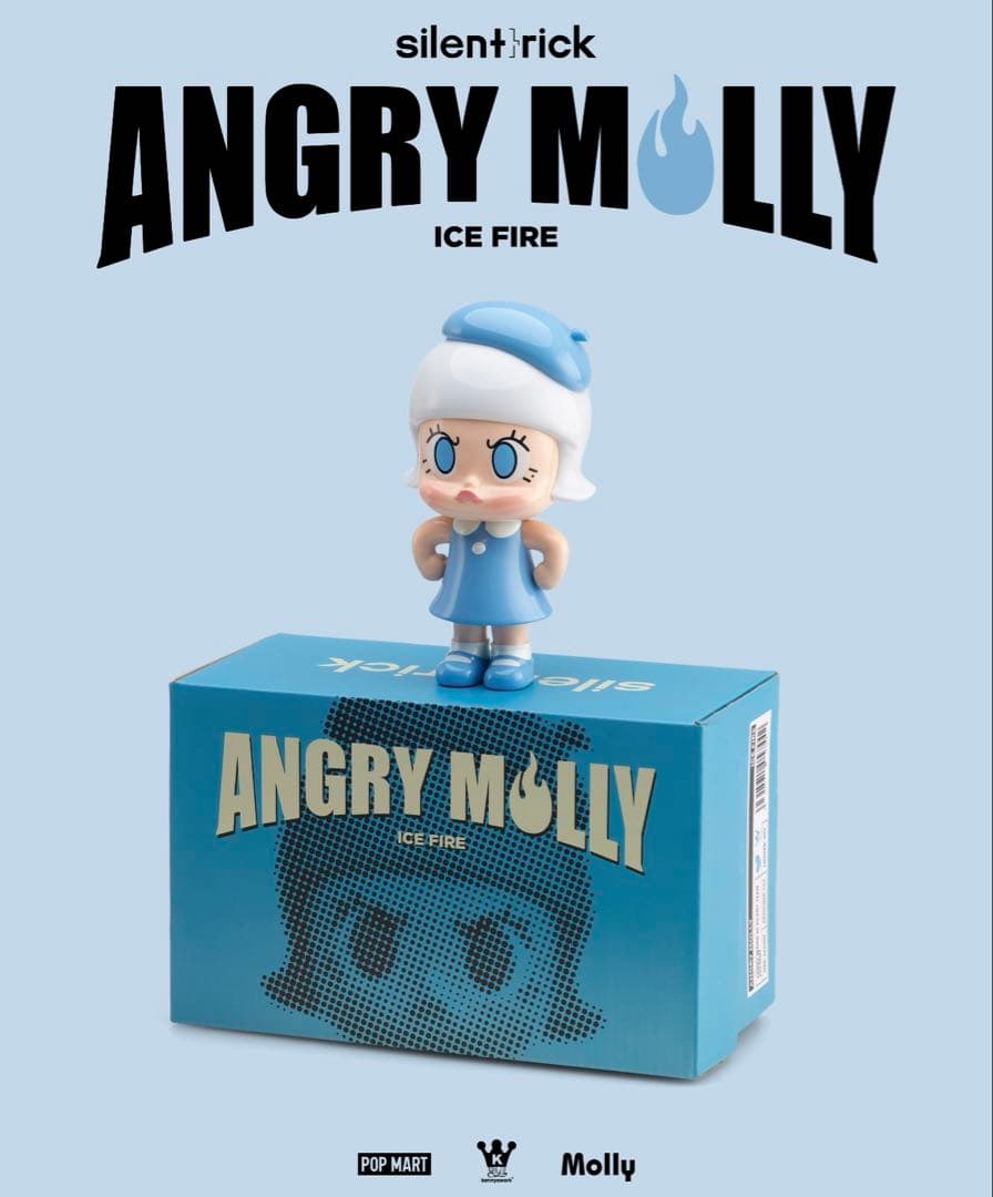 その他 POPMART ANGRY MOLLY ICE FIRE