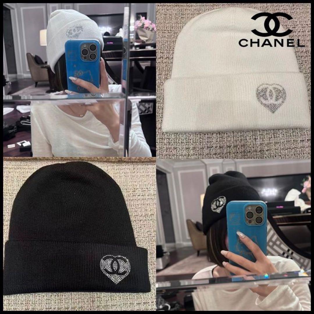 シャネル　ニット帽