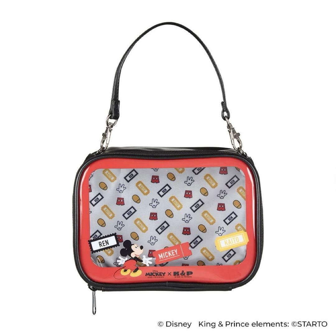 【 はぴぬい 】 着せ替え衣装Mickey × K&P 持ち歩きポーチ 永瀬廉
