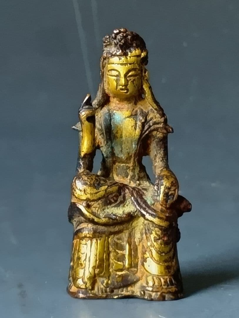 新羅金銅仏/桐箱入り