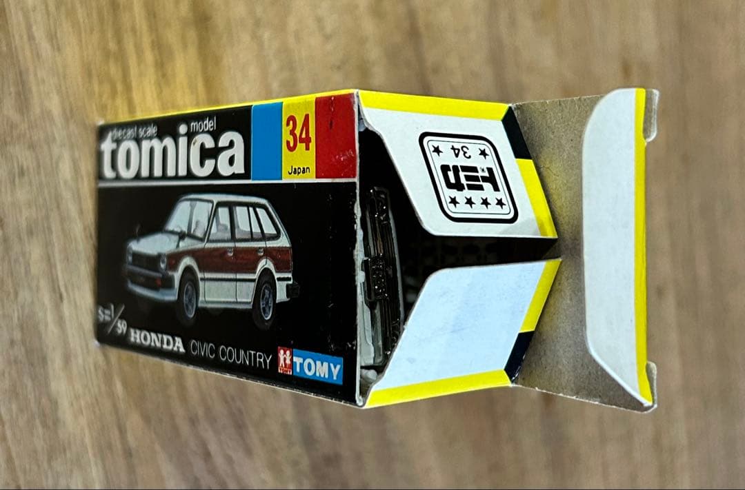トミカ黒箱 34 ホンダシビック カントリー