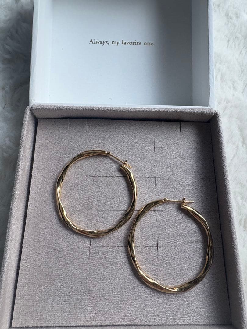 未使用 Jouete ツイスト ラップピアス