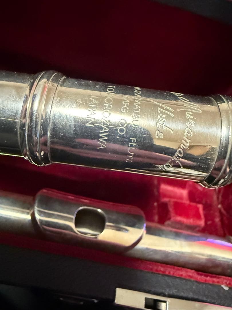 2本セットmuramatsu flute ムラマツ フルート Flute 管楽器