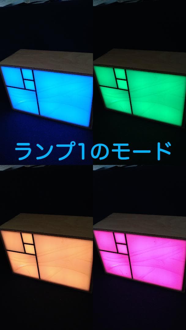 【珍品】 フィボナッチ時計 多色デジタル置時計 フルカラーランプ