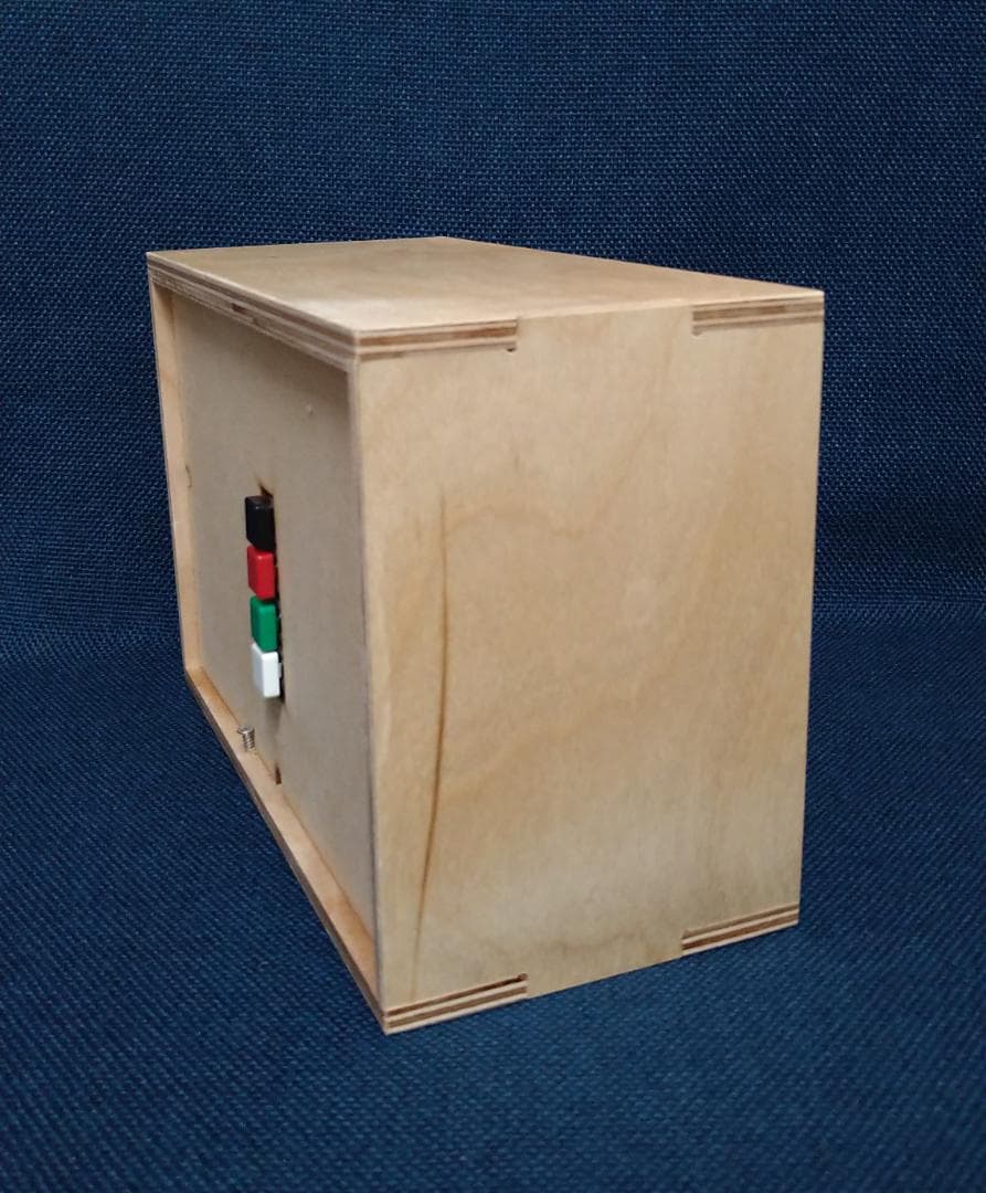 【珍品】 フィボナッチ時計 多色デジタル置時計 フルカラーランプ