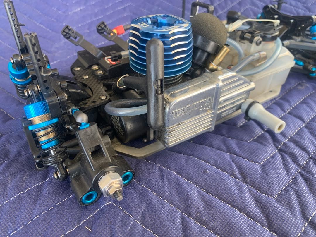 タミヤTG10 Mk.2 FZ Racing エンジンカー メカレス2台セット