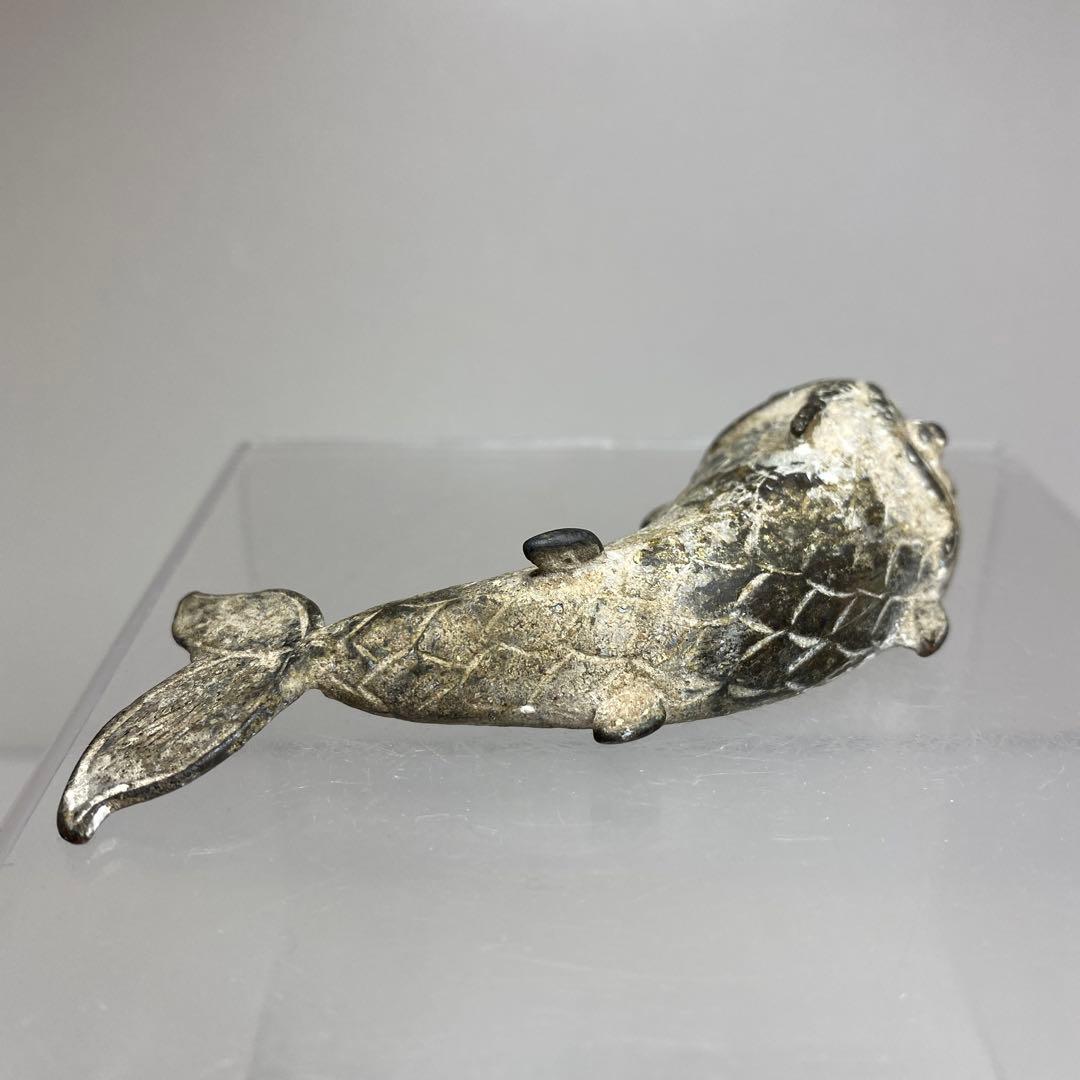 古銅　鯉水滴　61g 東さ7-1207☆2F