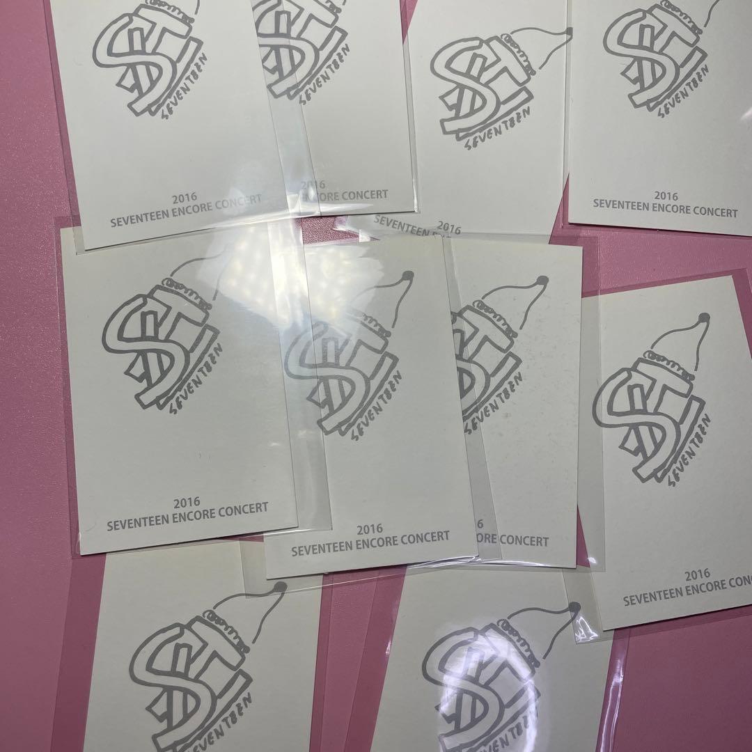 エスクプス アンコン 2016 10枚 フォトカード SEVENTEEN トレカ