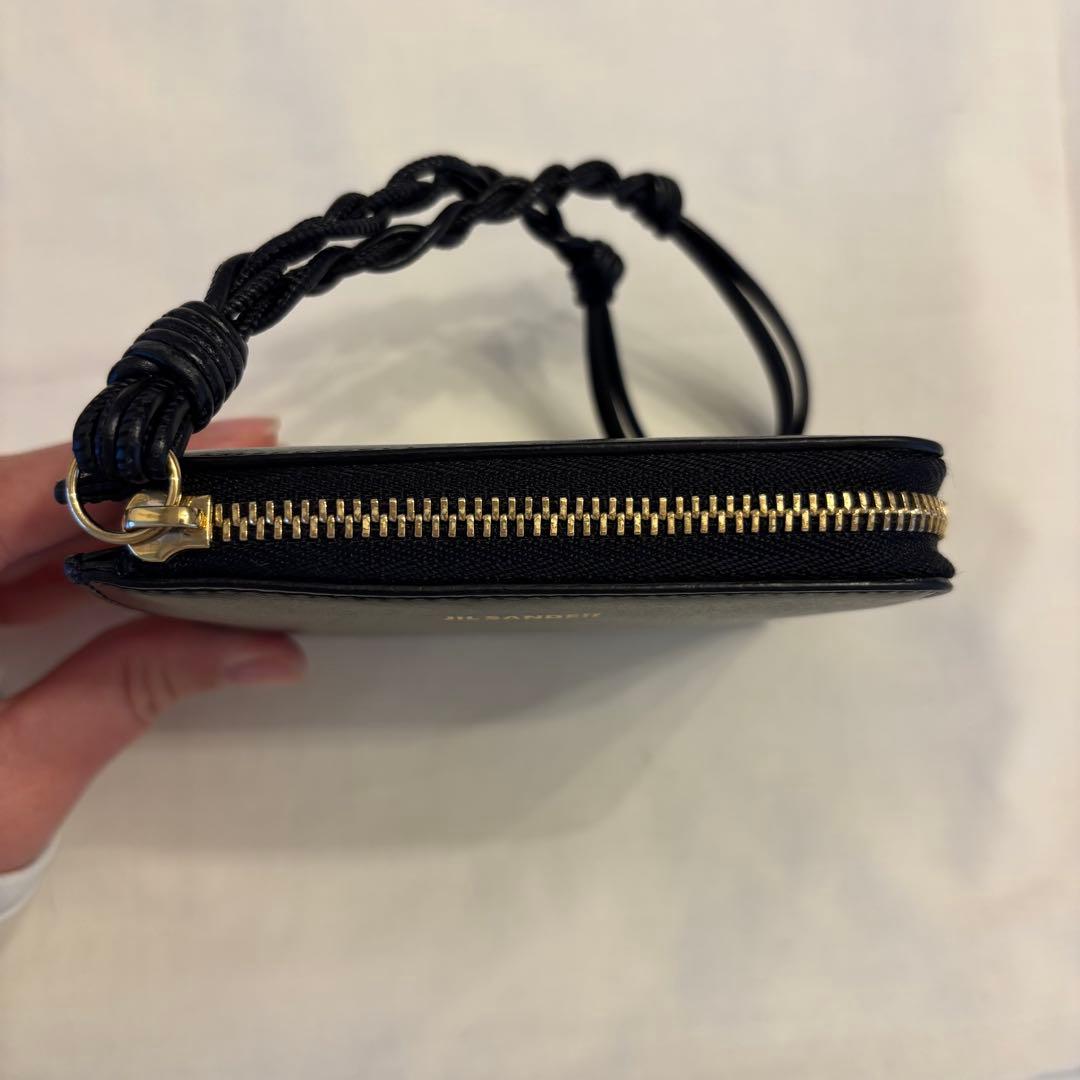 JIL SANDER TANGLE カードホルダー ジルサンダー ブラック