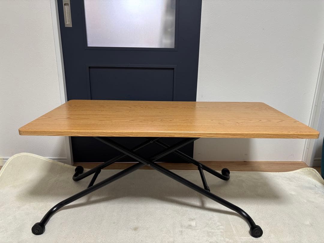 ニトリ NITORI昇降テーブル　ダイニングテーブル