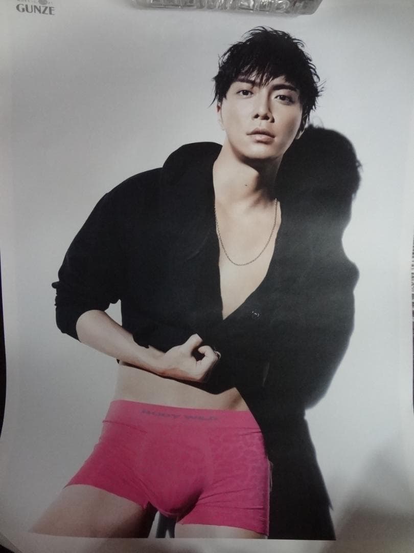 成宮寛貴GUNZE BODY WILD ボクサーパンツ入手困難非売品ポスター