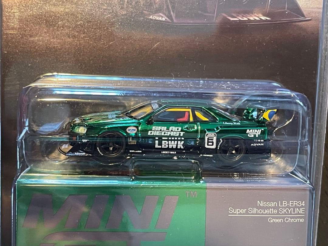 華*様 MINI GT Nissan LB-ER34 スーパーモデル ブラジル