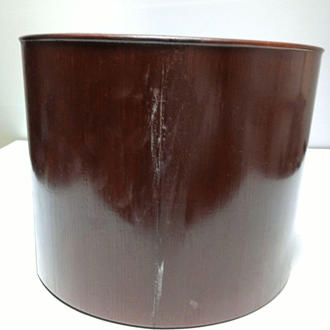 木製火鉢 約30cm　小道具 アンティーク