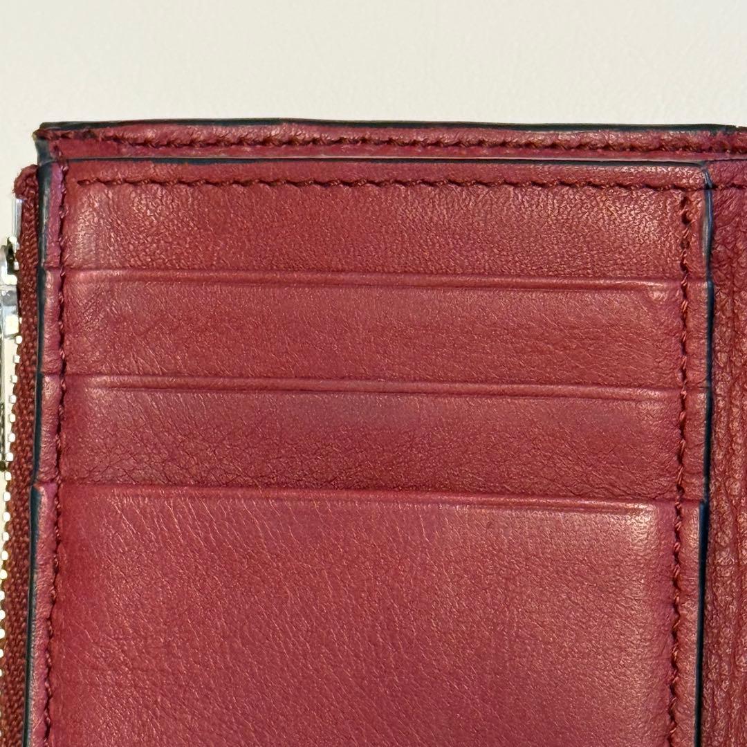 美品✨ LOEWE ロエベ バーティカルウォレット スモール キャメル ブラウン