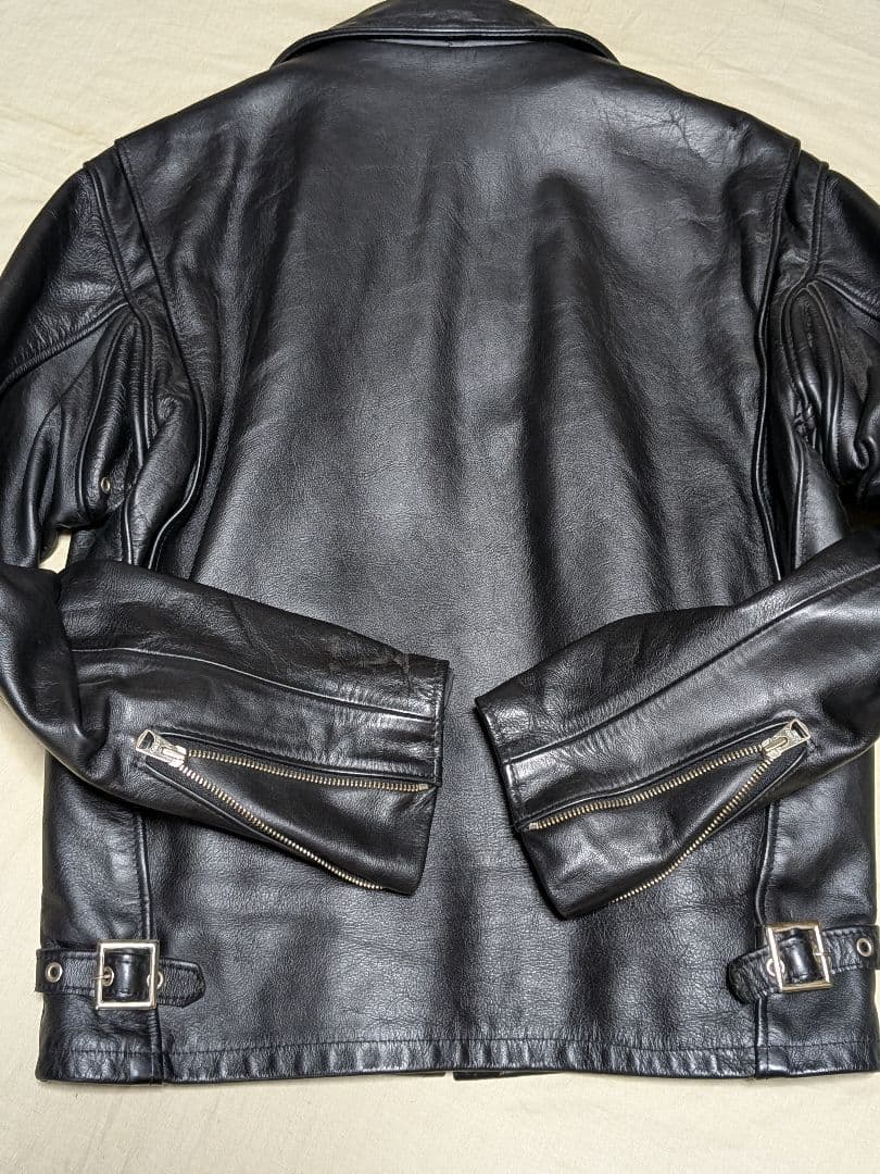 Schott 643 美品 38　USA トラッカー　ライダース　内ボア付