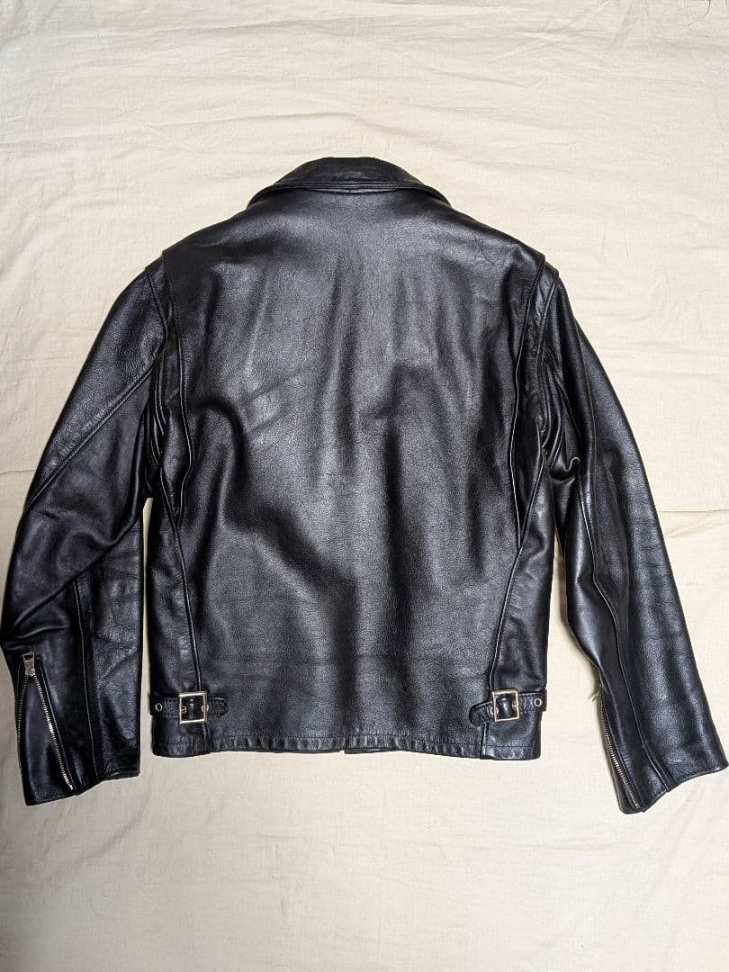 Schott 643 美品 38　USA トラッカー　ライダース　内ボア付