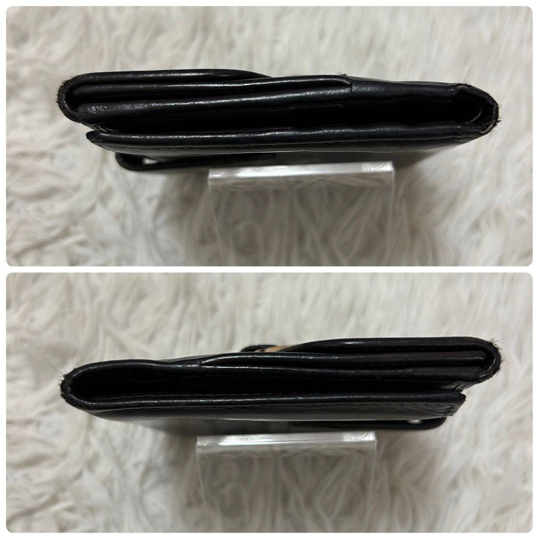 ⭐️希少⭐️ブルガリ チャンドラ 三つ折り財布 コンパクトウォレット ブラウン