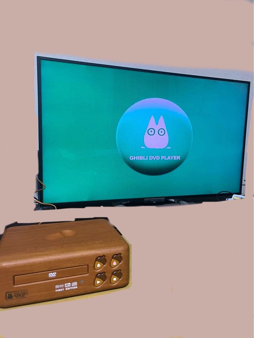 ジブリDVDプレイヤー　動作確認済　付属品有