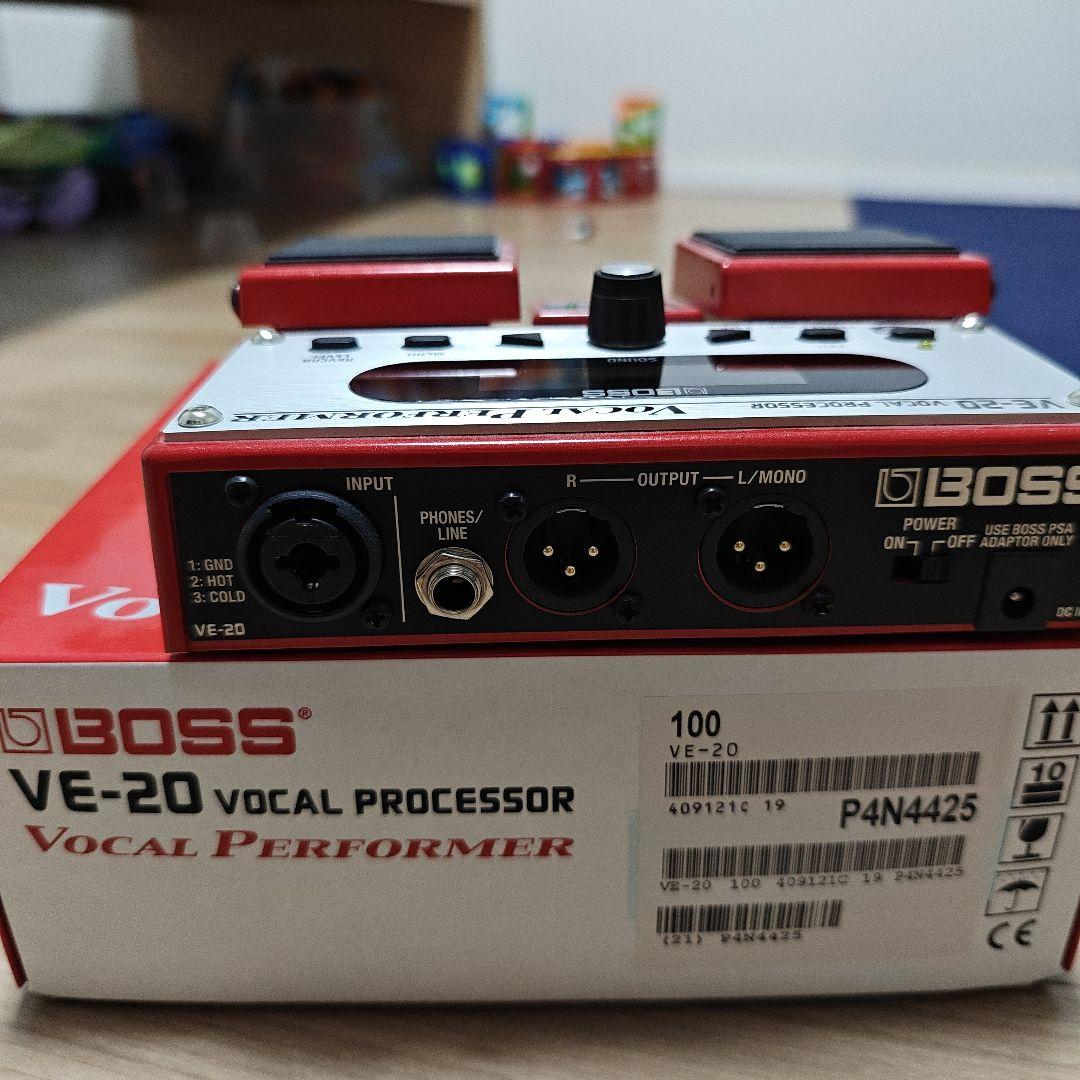 美品　BOSS VE-20 ボーカルプロセッサー