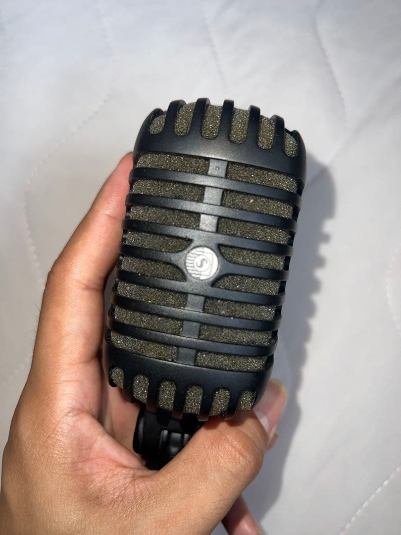 Super 55 デラックス・ボーカル・マイクロホン ピッチブラックエディション