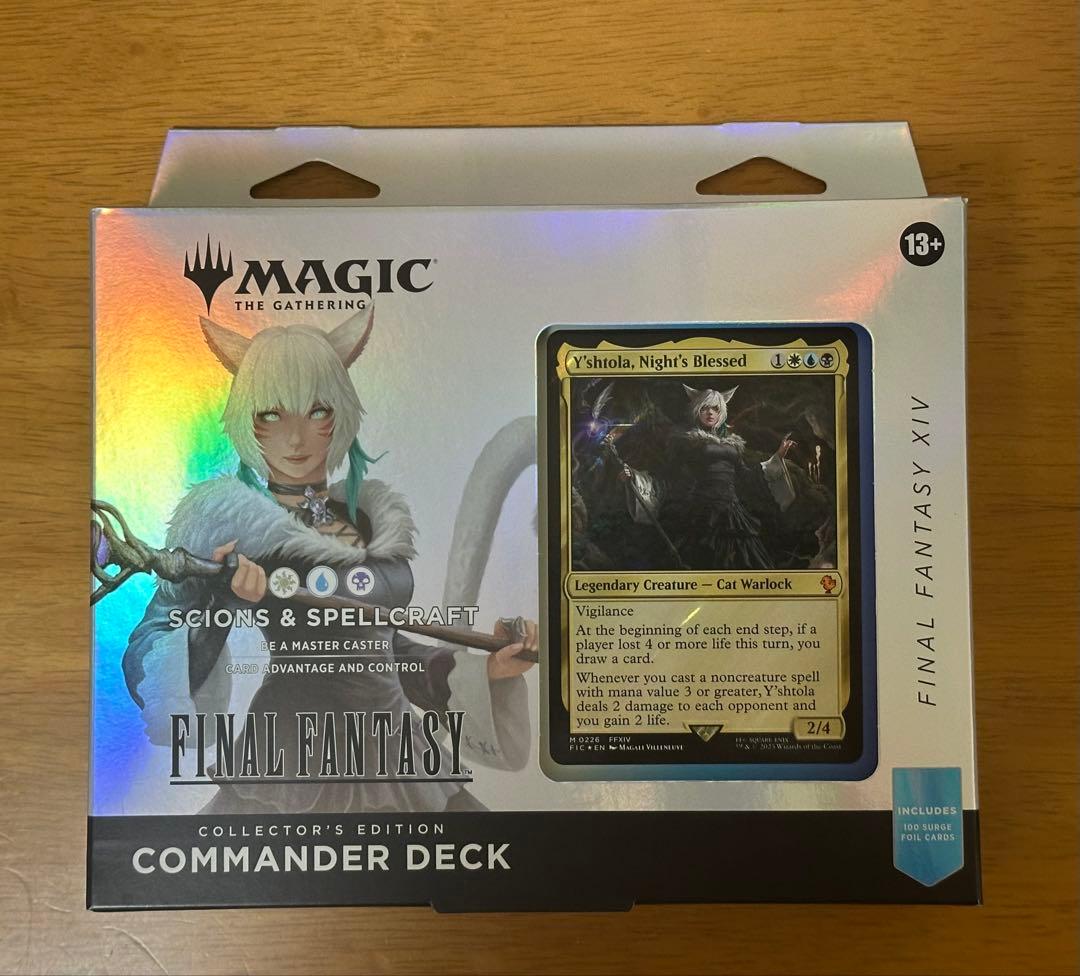 MTG×FF コレクター版統率者デッキ　英語版　「サイオンズ・スペル」