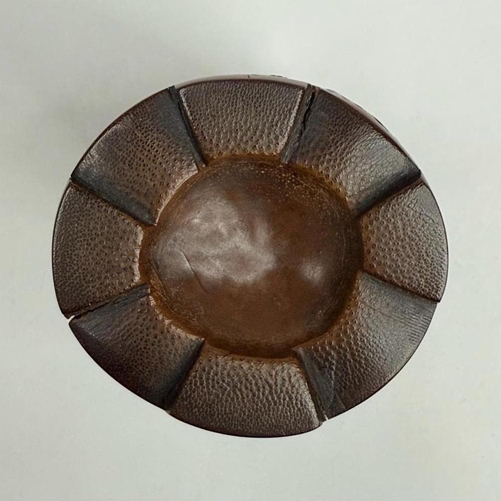 【竹】　★ 竹木 唐竹彫送別図筆筒 ★　清朝期　松樹 人物 彫刻文様　文房珍玩