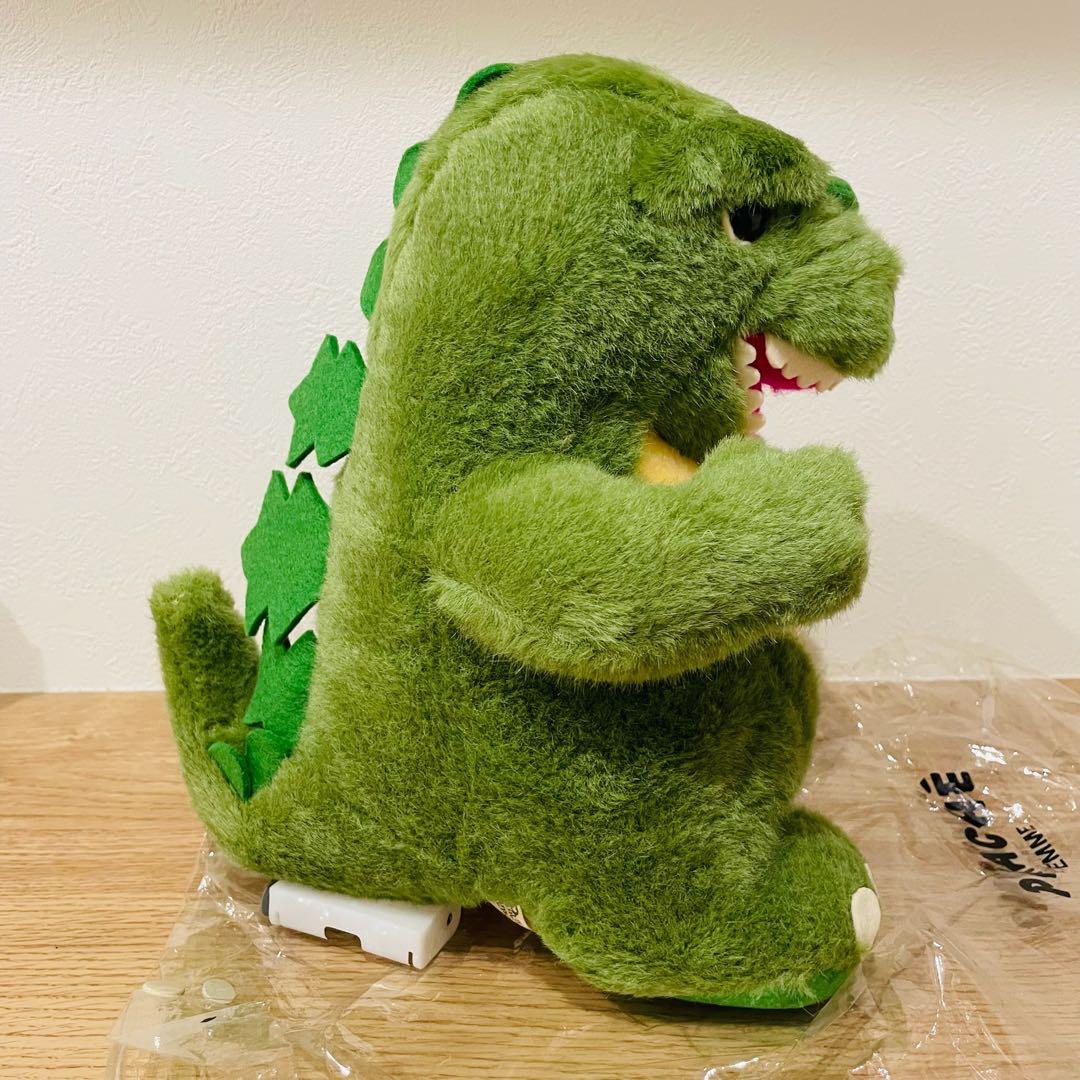 当時物 BANDAI バンダイ ゴジラ ぬいぐるみ トーキングゴジラ PETIT
