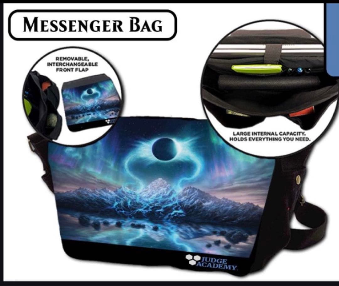 MTG　メッセンジャーバッグ　全知(ジャッジプロモ絵)