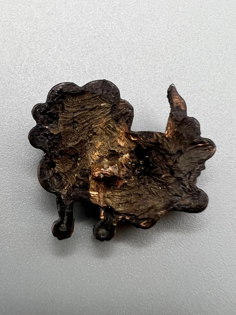 【海】江戸明治金工　鶏　獅子　龍　カニ　５点　金目　手彫　目貫　金銀象嵌　骨董品