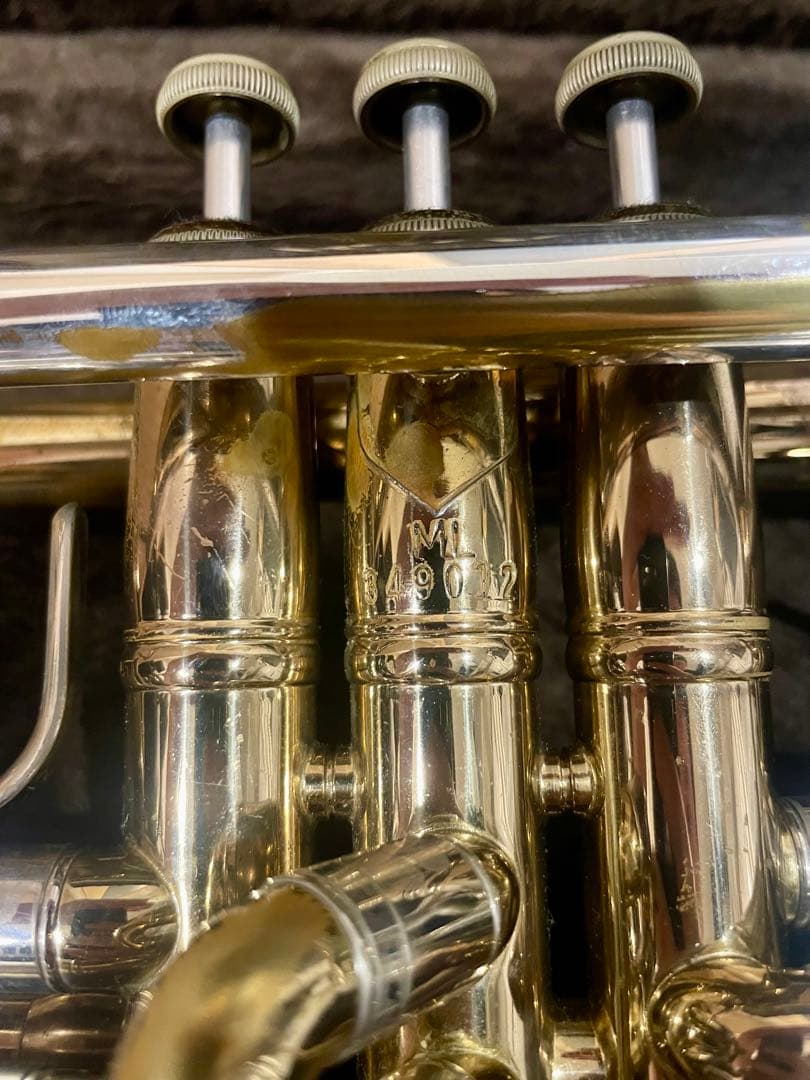 トランペット バック Bach 180ML ヤマハマローンパイプ仕様