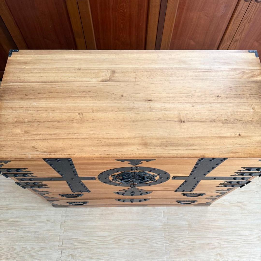 【骨董品】和箪笥／時代箪笥／桐箪笥 アンティーク家具　87-1
