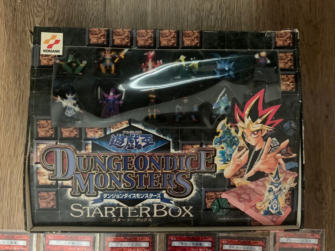 遊戯王　ダンジョンダイスモンスターズ　スターター含むフィギュア&カードまとめ売り
