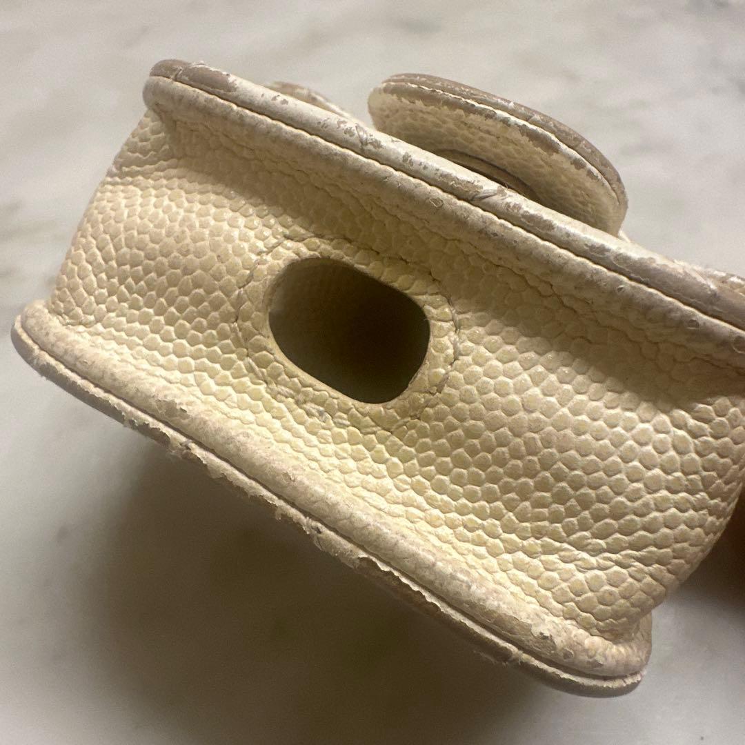 CHANEL AirPods Pro ケース マトラッセ チェーンストラップ付