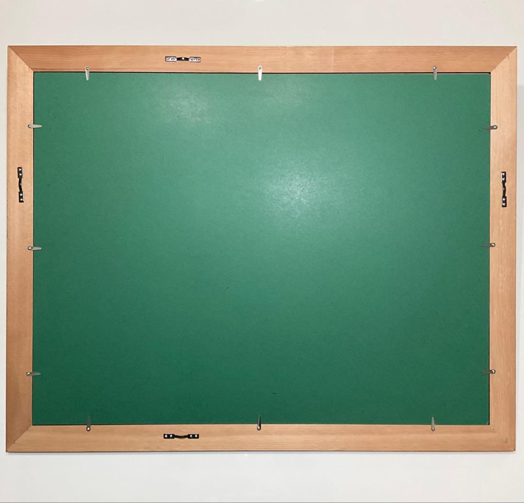 絵画・額縁・版画・志摩 欣哉・朱不二早春譜・赤富士・美術品・インテリア・雑貨