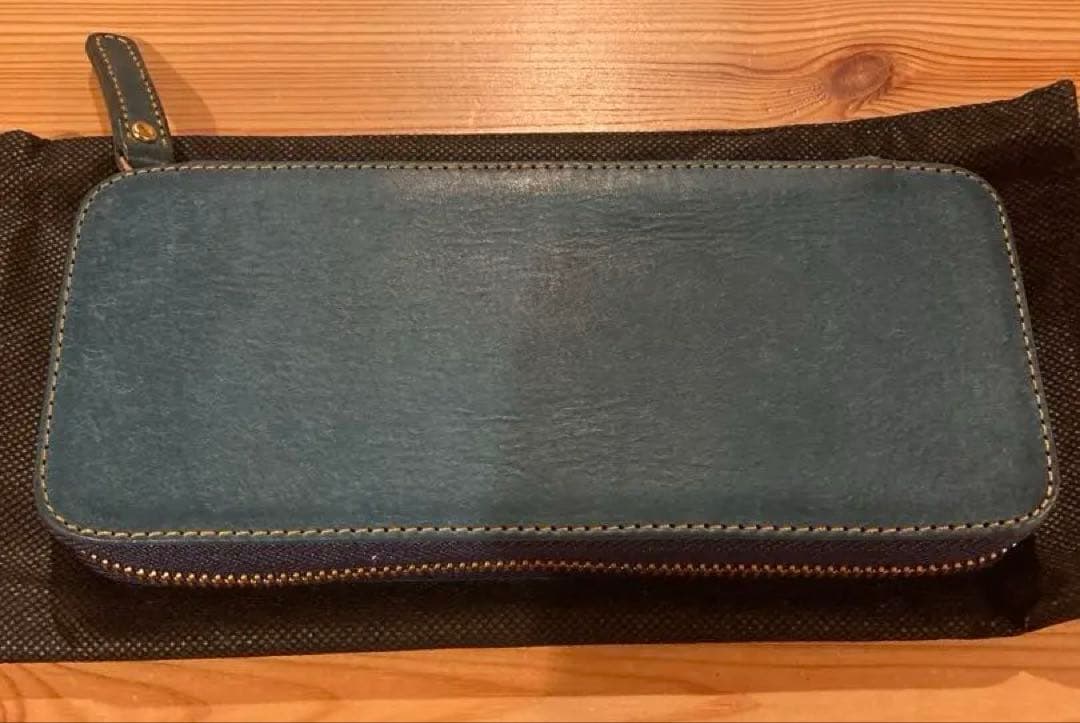 バハギア　ペンケース　ラウンドジップ型　プエブロ　オルテンシア