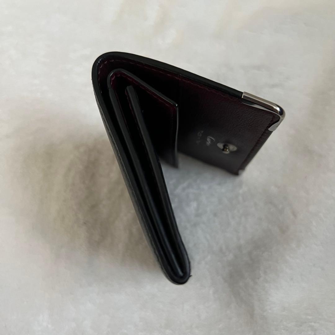 極上のエイジング　カルティエ　マスト ドゥ レザー ケース 小銭入れ