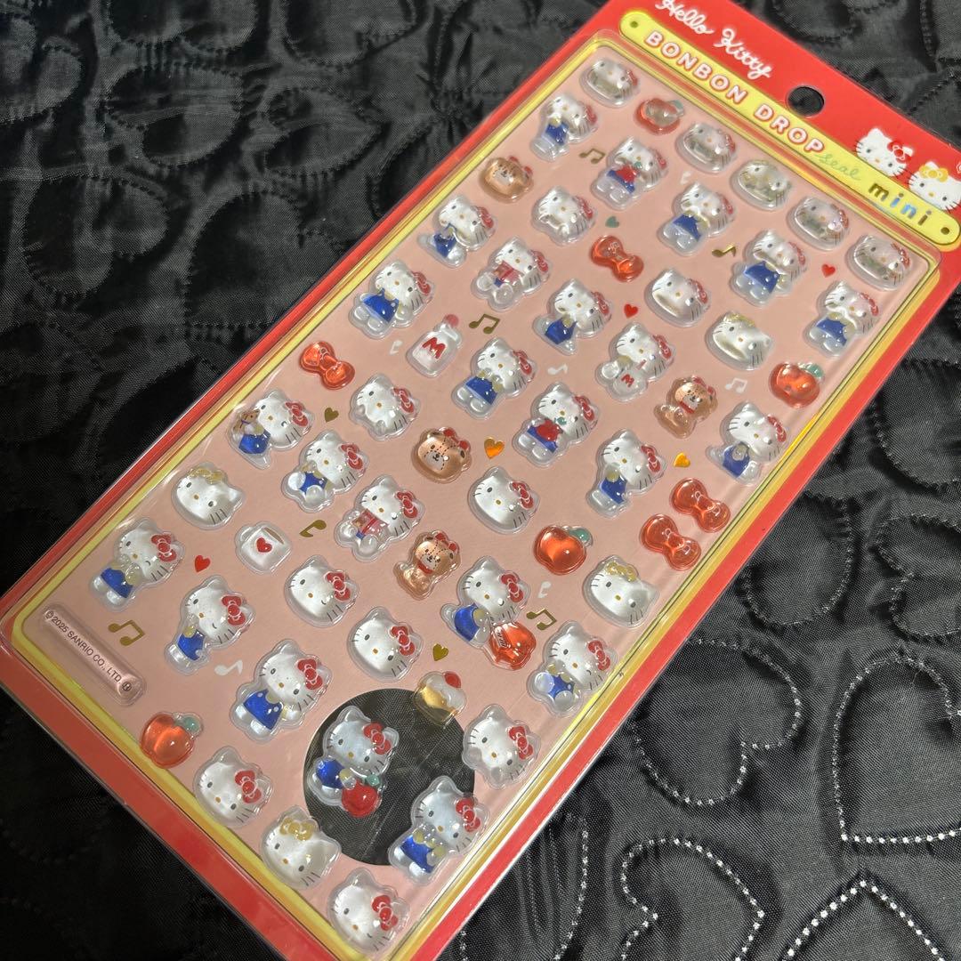 サンリオ　ボンボンドロップシールミニ　8種