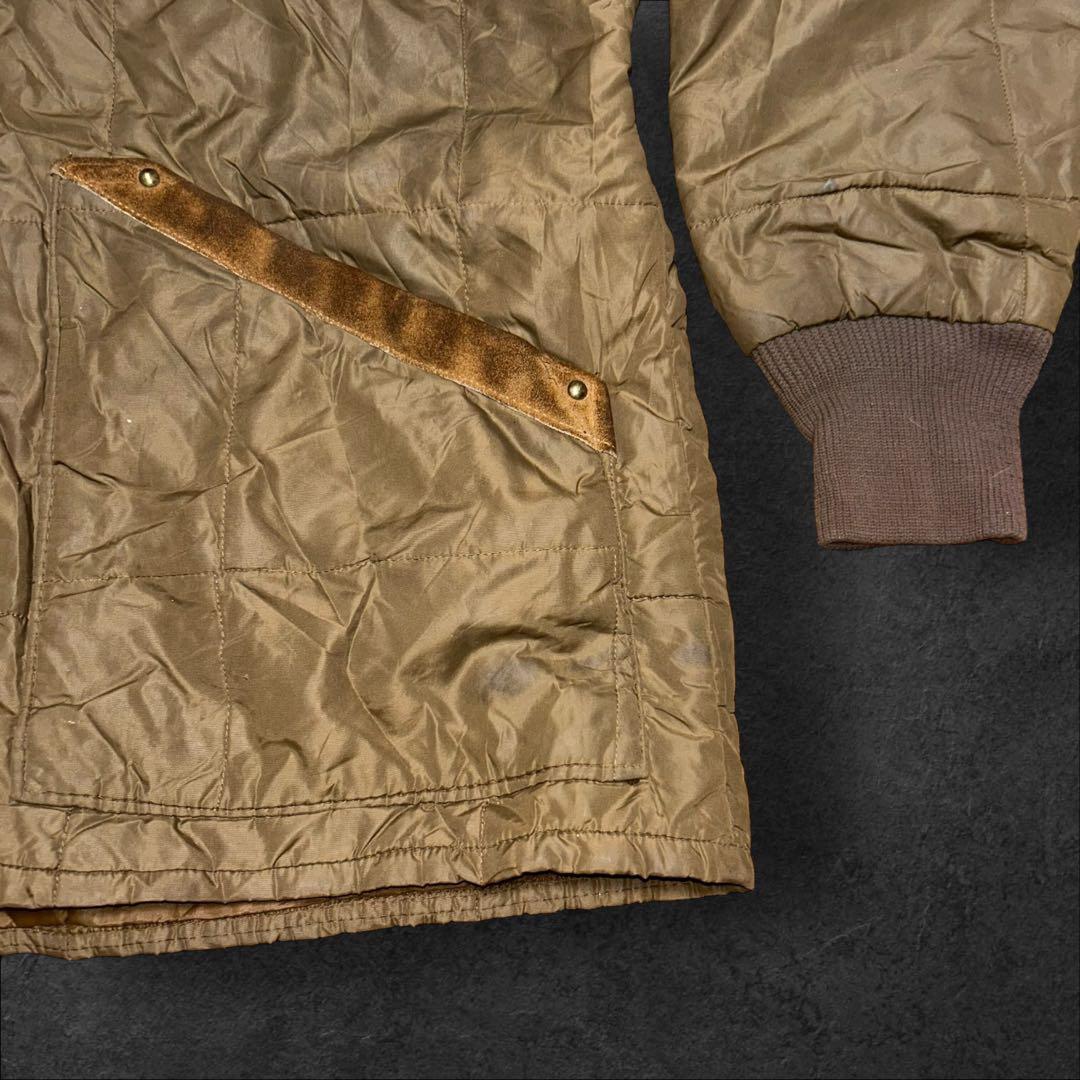 80s USA製 Bob Allen ハンティングジャケット スエード ラグラン