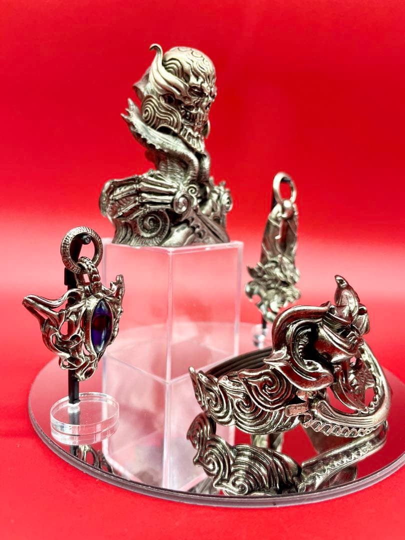 牙狼　フィギュア　魔道具　魔導具　魔導輪　ザルバ　　ゴルバ　シルヴァ　GARO