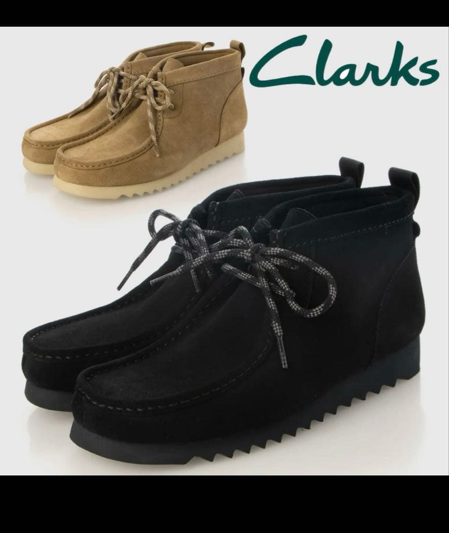 【極美品】Clarks スエード デッキシューズ