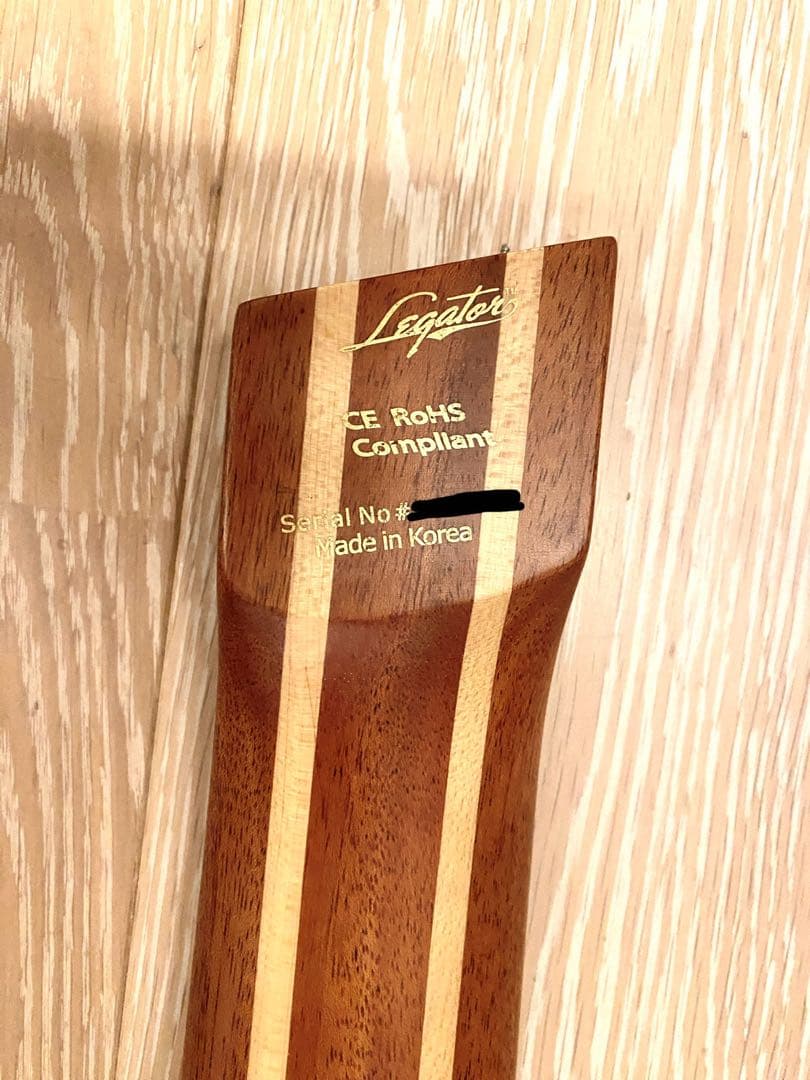 Legator G8FP Stealth Black 8弦　ギター