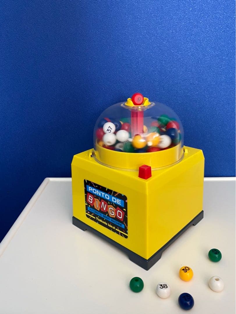 JAPAN ビンテージ レトロ 電動 ビンゴ マシーン 美品