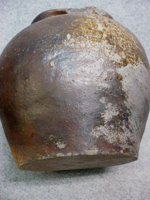 自然釉 常滑焼 壷 [B31489]