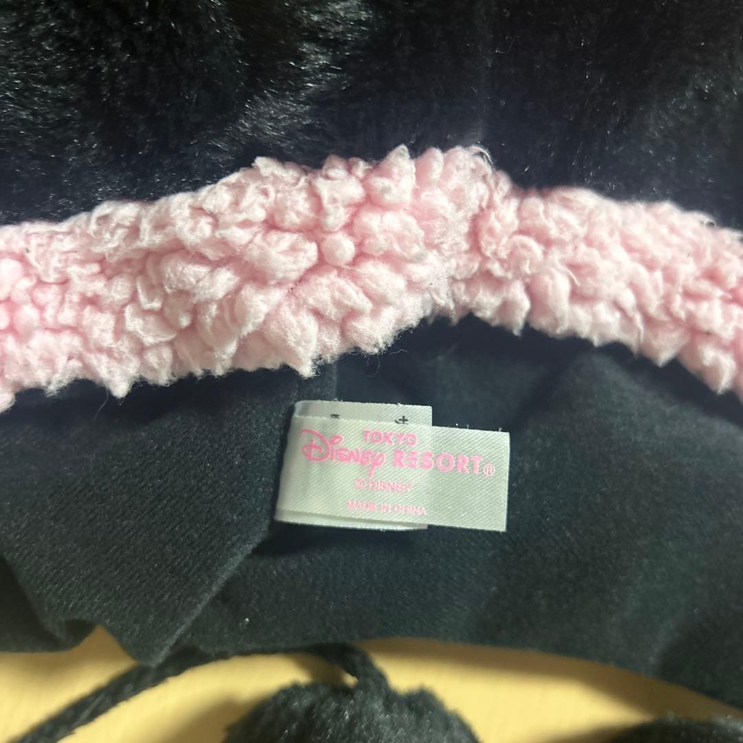 ディズニーファンキャップ 黒 ミニー