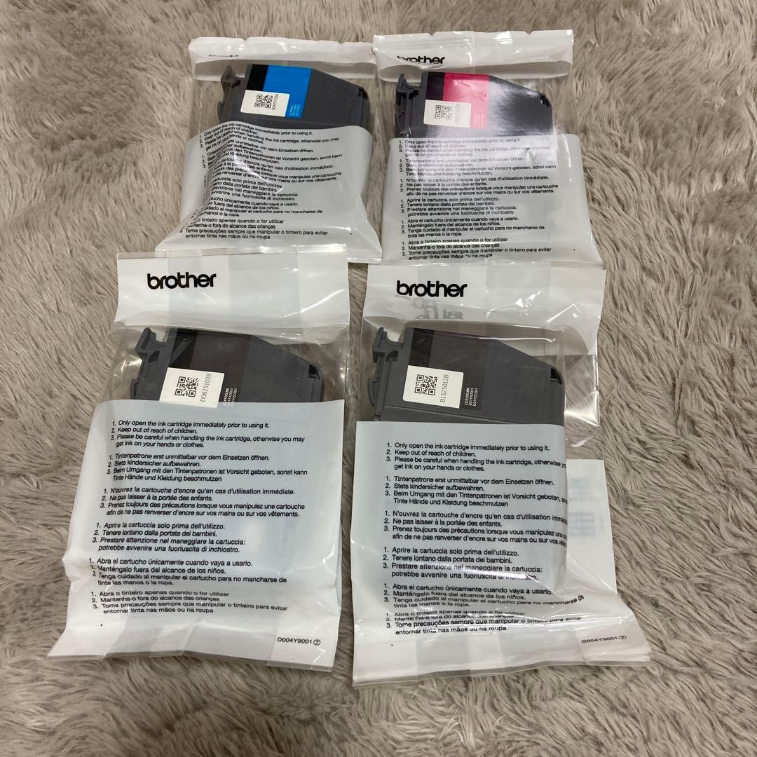 brother LC412 XL インクカートリッジ セット